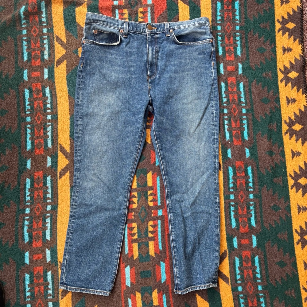 Women’s Crippen Blue Jeans size 34, excellent condition